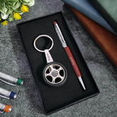 Revolving Wheel Keychain |Keychain and pencombo| - BBD GIFTS